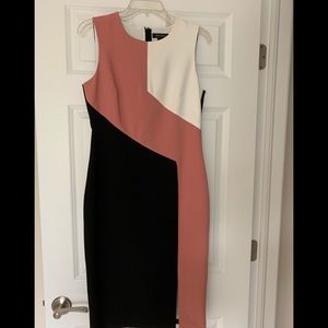 White House black market midi dress